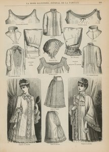 Pagina da La Mode Illustrée, 1885