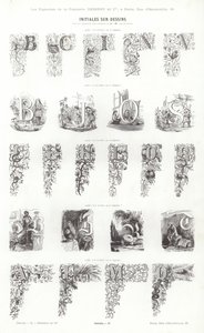 Pagina da Vignettes Typographiques da French School