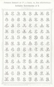 Pagina da Vignettes Typographiques (incisione)