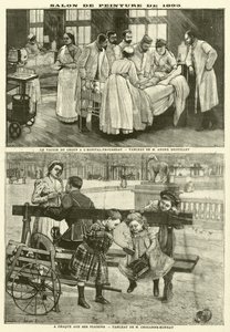 Dipinti esposti al Salon di Parigi del 1895 da French School