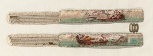 Coppia di giarrettiere, c.1770-90 da French School