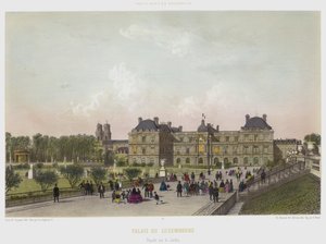 Palazzo del Lussemburgo, facciata sul giardino