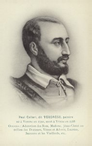 Paolo Veronese, pittore italiano (litografia)