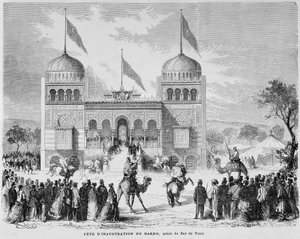 Parc du Montsouris: il Palais du Bey a Tunisi all