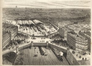 Parigi - Gare de Paris-Saint-Lazare Place de l