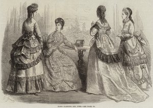 Moda parigina per giugno (incisione)