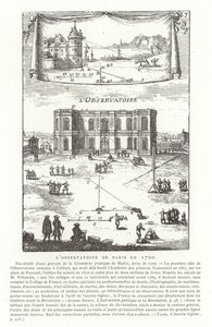 Osservatorio di Parigi nel 1700 da French School