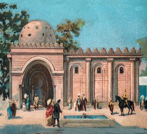Parigi. Esposizione Universale del 1889: Padiglione Persiano.