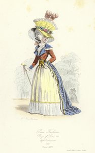 Mode parigine, regno di Luigi XVI da French School