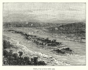 Parigi, tremila anni fa (incisione)
