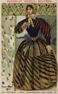 Moda parigina, 1848