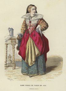 Nobildonna parigina, 1633