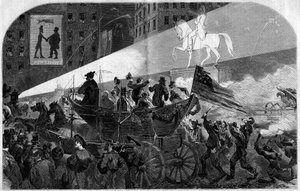 Festa nelle strade di New York (New York) per celebrare l