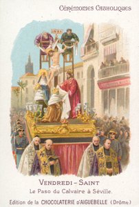Paso del Calvario, Venerdì Santo, Siviglia da French School