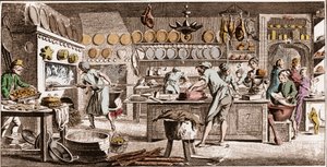 Pasticcere - "La Grande Encyclopédie, ou Dictionnaire Raisonné des Sciences, des Arts et des Métiers" (Enciclopedia o Dizionario delle Scienze, Arti e Professioni) di Denis Diderot (1713-1784) e Jean d