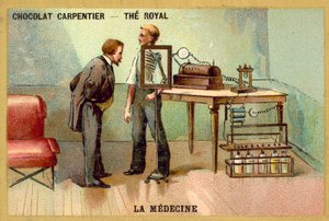 Paziente sottoposto a radiografia