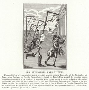 Lampioni patriottici da French School