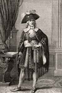 Paul Francois Jean Nicolas Comte de Barras (1755-1829), da "Histoire de la Revolution Francaise" di Louis Blanc da French School