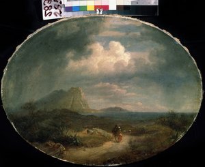 Paesaggio italiano da French School