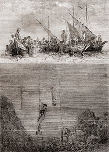 Pescatori di perle al largo dell