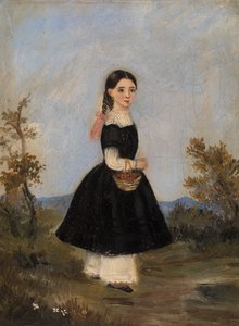 Contadino, 1840 da French School