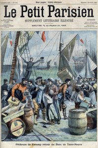 Pescatori di Fécamp: ritorno dal Banco di Terranova, in "Le Petit Parisien"