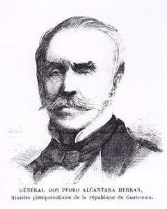 Pedro Alcantara Herran (incisione) da French School