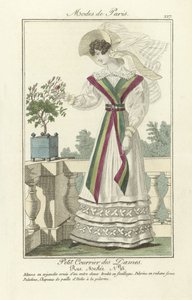 Petit Courrier des Dames, Rue Meslee No. 25, da Modes de Paris, pub. 1824 da French School