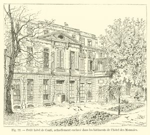Piccolo hotel di Conti, attualmente incluso negli edifici dell