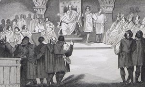 Filippo IV il Bello riunisce gli Stati Generali nel Louvre, da 
