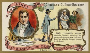 Philippe Pinel, medico francese da French School