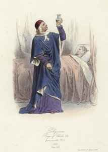 Medico, regno di Carlo VIII di Francia da French School