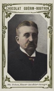 Pichon, Ministro degli Affari Esteri