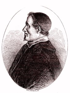 Pierre Gassendi, matematico, astronomo, filosofo, teologo francese. 1865 (incisione) da French School