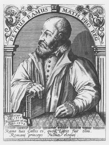 Pierre Ramus (incisione) da French School