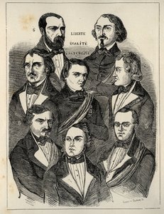 Manifesto elettorale 1848 - Politici repubblicani francesi