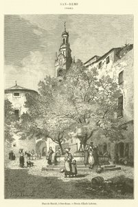 Piazza del Mercato, a Sanremo da French School