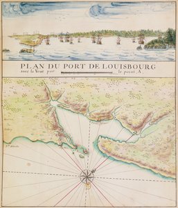 Piano del Porto di Louisbourg