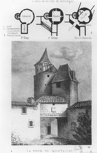 Piano della Tour de Montaigne, a Saint-Michel-de-Montaigne da French School