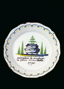 Piatto, 1791