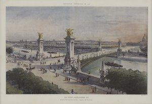 Pont Alexandre III, Esposizione Universale 1900, Parigi