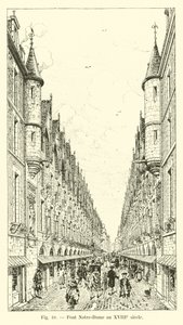 Pont Notre-Dame nel XVIII secolo