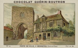 Porta della Città, a Mennetou, Loir-et-Cher