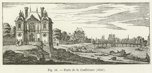 Porta della Conferenza, 1650 da French School