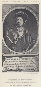 Ritratto di Fontenelle da French School