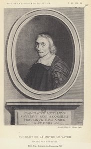 Ritratto di La Mothe Le Vayer da French School