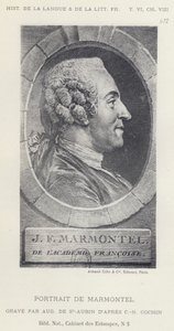 Ritratto di Marmontel da French School