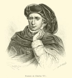 Ritratto di Carlo VI da French School