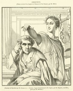 Ritratto di Cherubini da French School