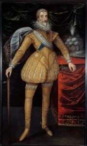 Ritratto a figura intera di Jean Louis de Nogaret de La Valette (1554-1642) Duca di Épernon da French School